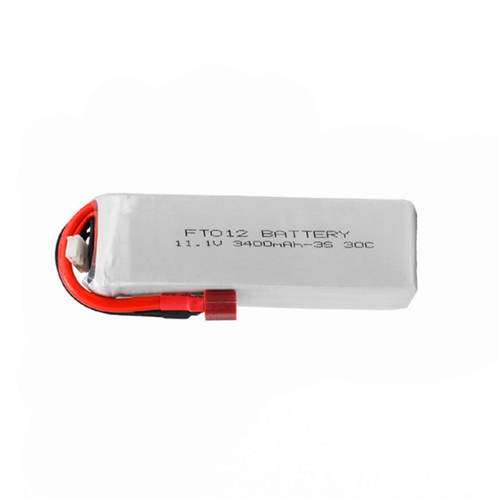 Plug 3S Li-po Battery for FT012 RC Boat 