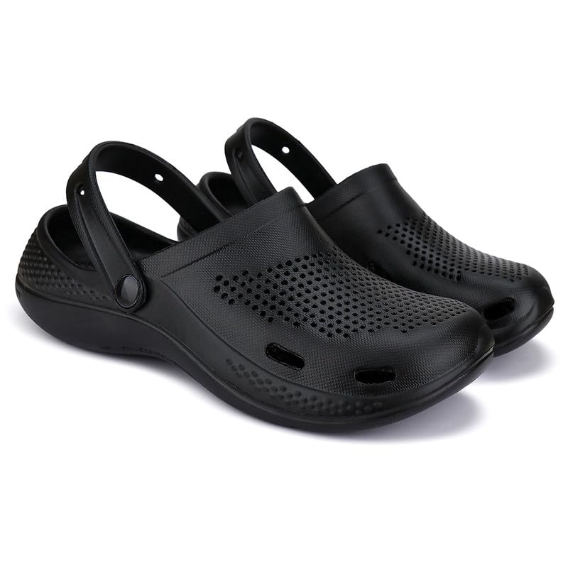 BERSACHE Premium Premium Fashionable Clog for Men (Black) (B0D3V6445K) Amazon Price History, Amazon Price Tracker