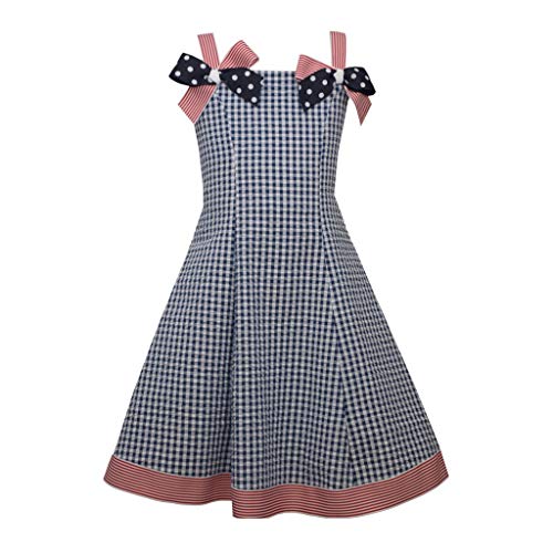 Bonnie Jean Girl's 4th of July Dress for Baby, Toddler, Little and Big Girls
