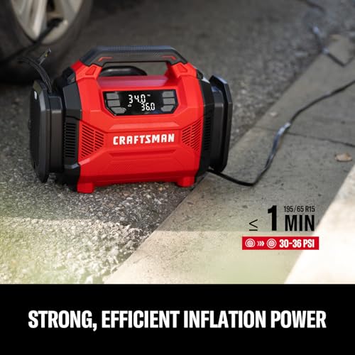 CRAFTSMAN Dual Power Tire Inflator