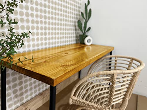 UMBUZÖ Raw Wood Desk, Solid Wood Desk, Computer Desk, Boho Desk UMBUZÖ Raw Wood Desk, Solid Wood Desk, Computer Desk, Boho Desk