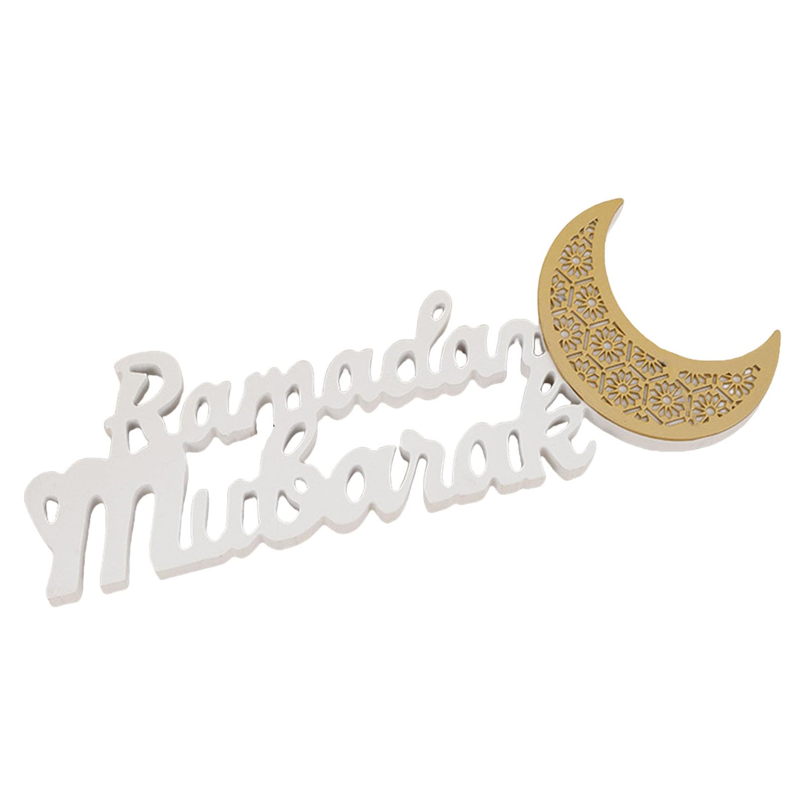 Hsioluted Eid Letter Decoration for Home and Celebration Sophisticated Desk Accessory Decorative Table Ornament Eid Celebration Decoration