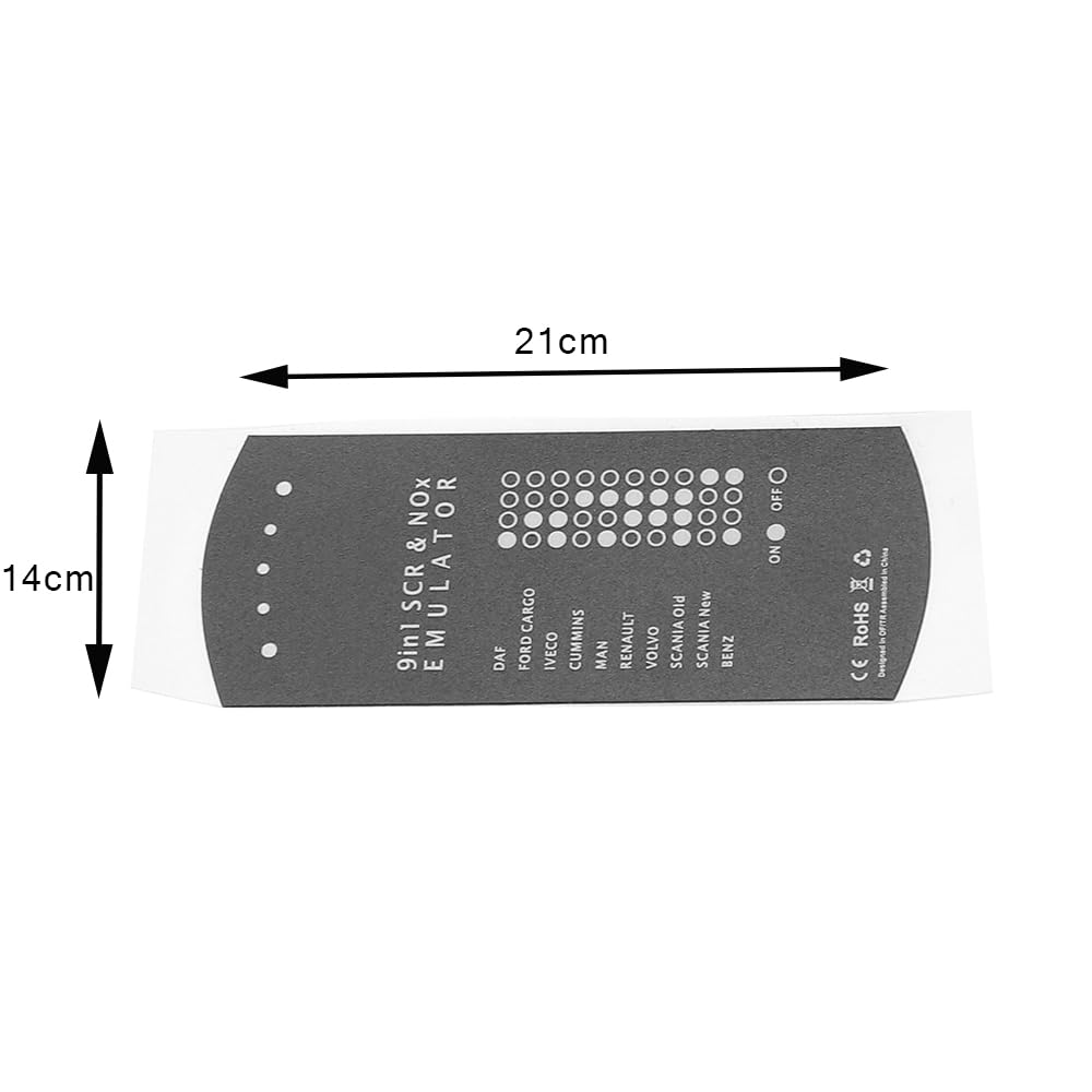 Kit de boîte d'émulateur d'outil de Diagnostic de Camion 9 en 1 de Remplacement générique pour véhicules Lourds