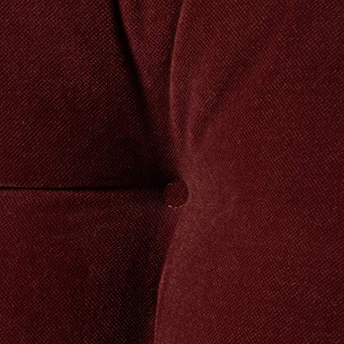 Greendale Home Fashions Jumbo Rocking Chair Cushion Set Hyatt Fabric, Burgundy #TOP4