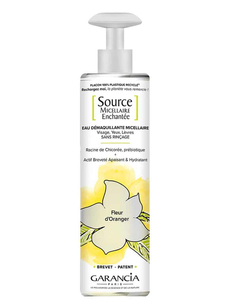 Garancia Source Micellaire Enchantée Eau Démaquillante Micellaire Fleur d'Oranger 400 ml