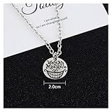 RSTJBH Auricular Colgante Collar religioso Cruz Manos Corto Largo Cadena Mujeres Unisex Regalos (Length : 50CM, Metal Color : P11)