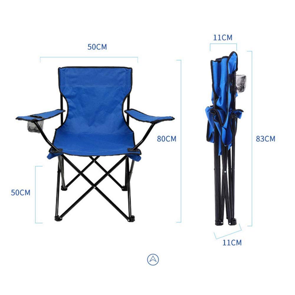 Leichter, robuster Klappstuhl, Klappstuhl – ultraleichter, klappbarer Campingstuhl mit hoher Rückenlehne, mit Kopfstütze, für Outdoor, Rucksackreisen, kompakt und strapazierfähig, für Outdoor, Campi