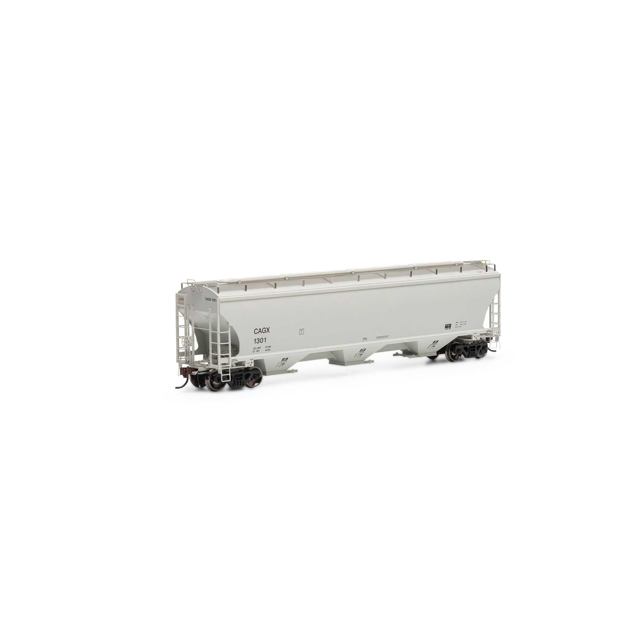 Athearn HO Trinity 3-Bay Hoppers CAGX #1301 ATHG97144 HO Rolling Stock