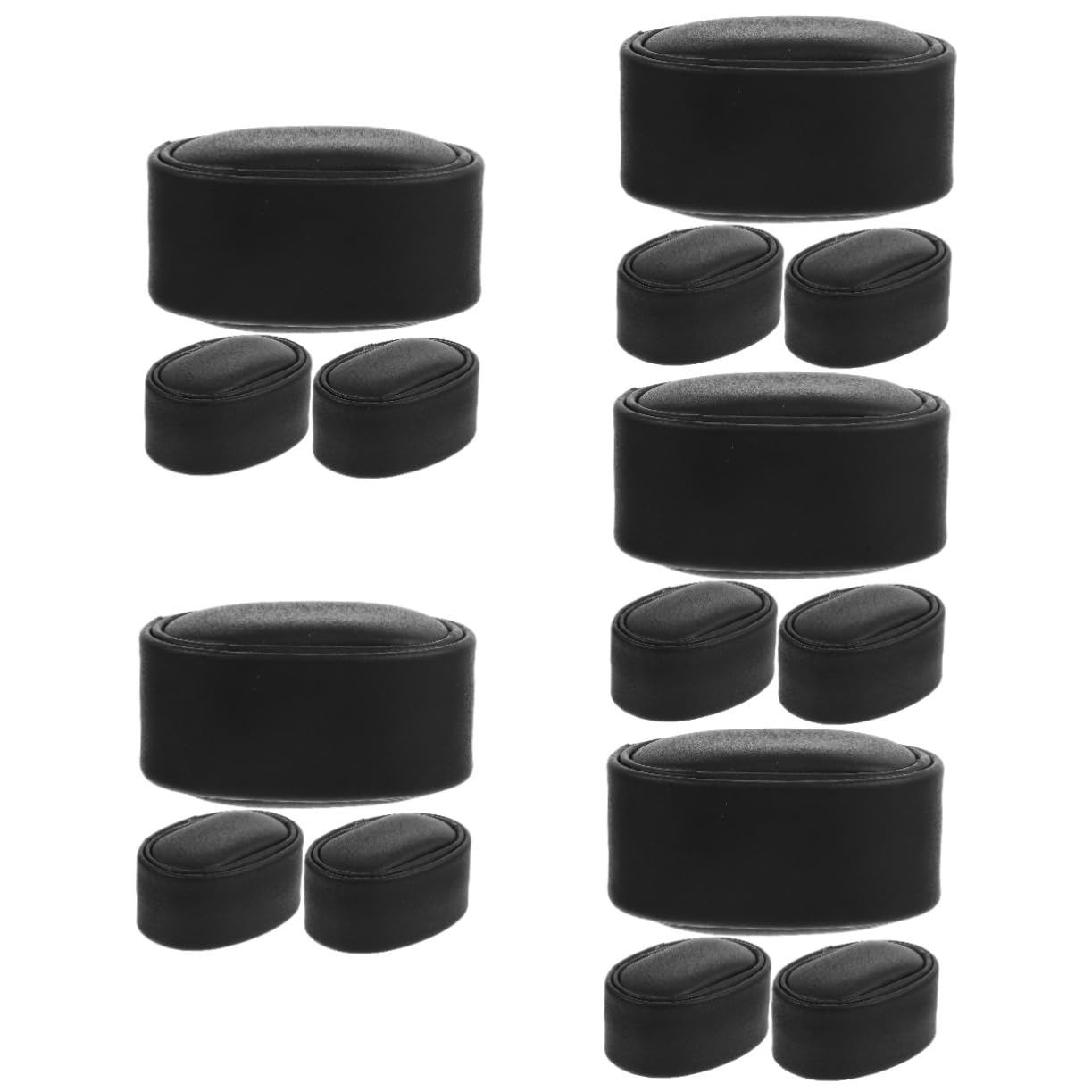 Alipis 15pièces Coussins pour Montres Et Bijoux Oreillers De Présentation pour Montres Et Bracelets Accessoires De Bijoux PU pour Boutique Et Maison