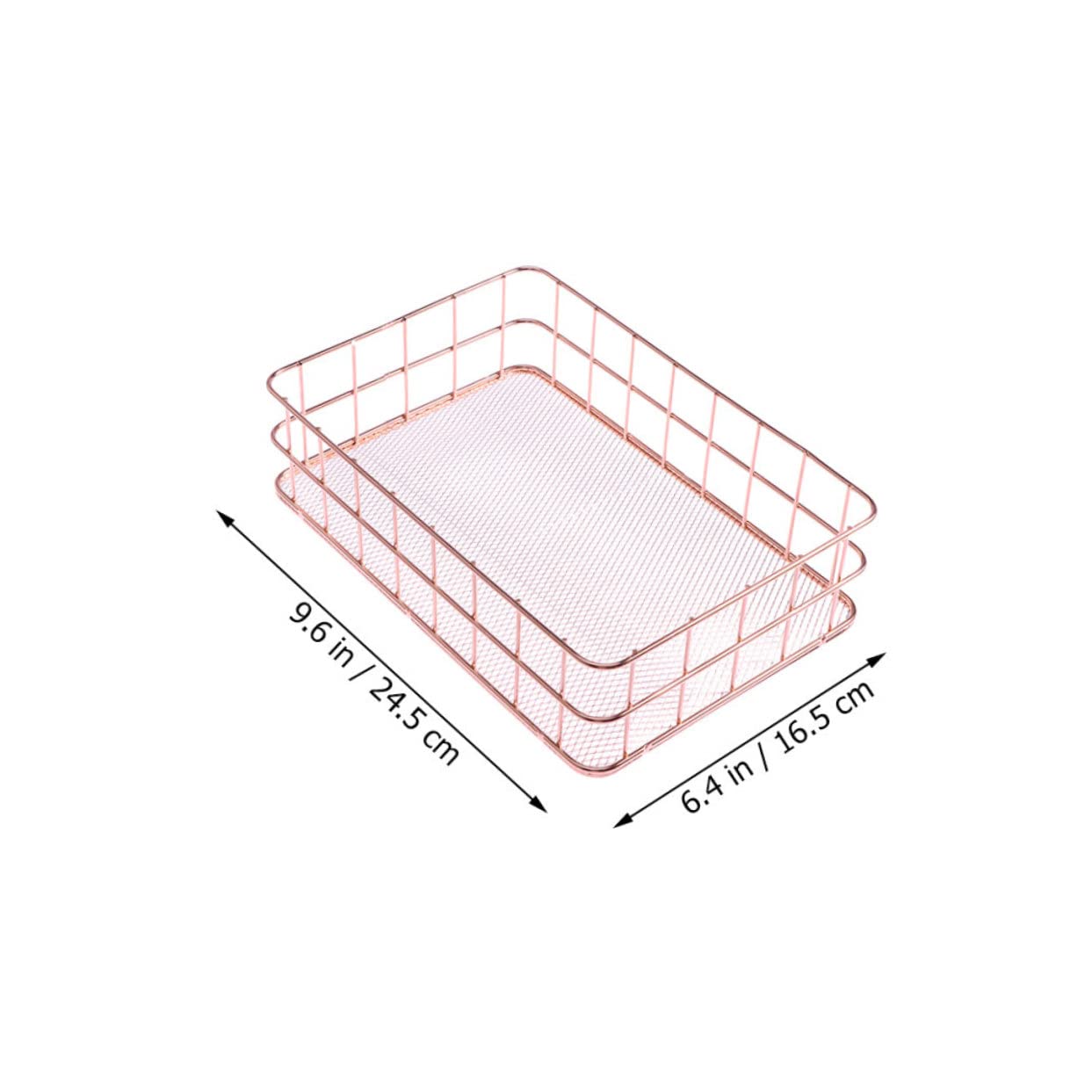 Ciieeo Hand Towel Basket for Bathroom Napkin Holder Metal Organizer Guest Towel Iron Storage Tray