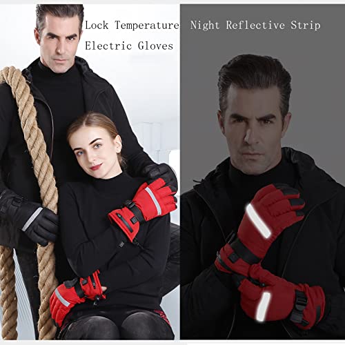 Gants d'hiver imperméables pour la course à pied et les sorties à vélo - 4