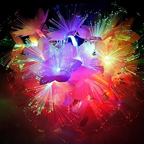 Image of K D 20 led Radium Flower Light 8ft String Light for Diwali /Navratri /Christmas for Indoor & Outdoor Decoration Lights, Specially for Temple Decoration (Radium Flower)