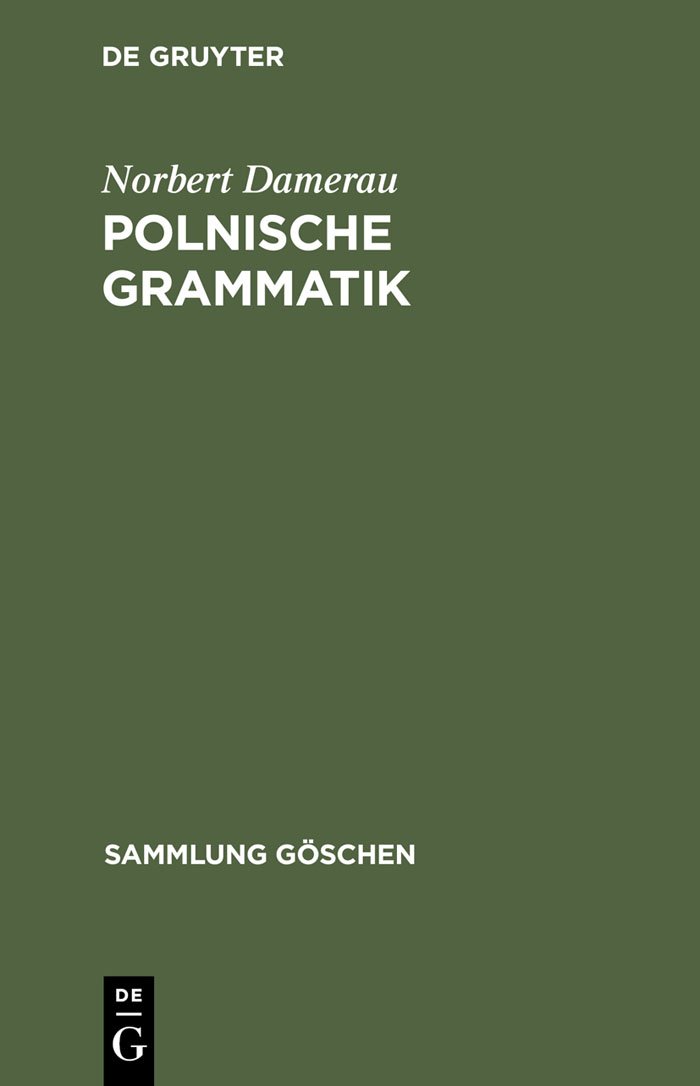 Polnische Grammatik (Sammlung Göschen)