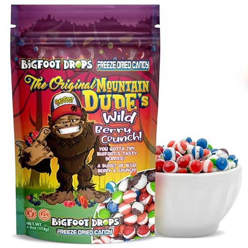 Mountain Dude Wildberry Crunch Freeze-Dried Candy 4 oz
