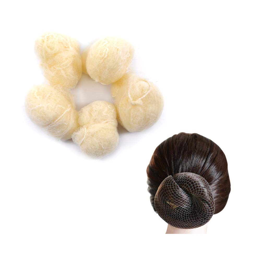 Buy 50 Pieces Invisible Hair Nets for Buns Elastic Hair Mesh Hair Buns