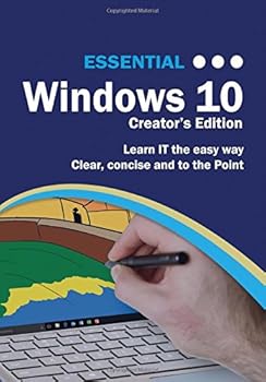 Paperback Essential Windows 10: Creator's Edition (Computer Essentials) Book