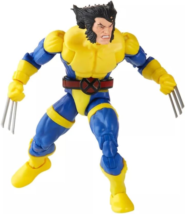Marvel Legends Series X-Men Classic Wolverine 6-inch Action Figure Toy, 4+ Years, 3 Accessories