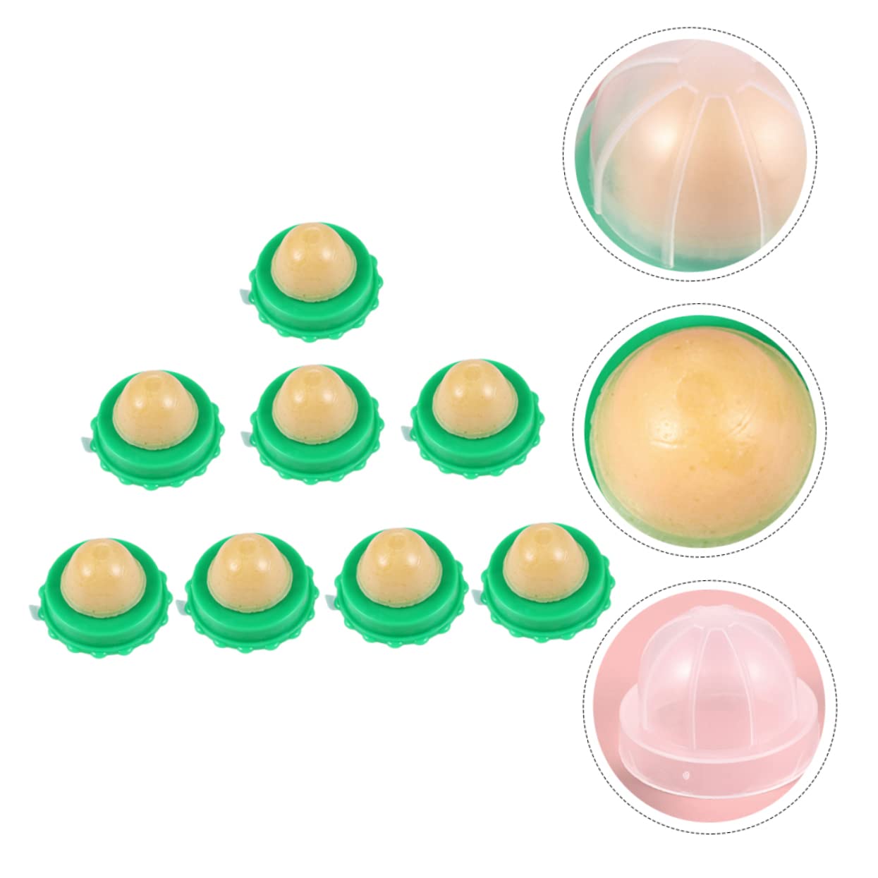 Milisten Pcs Bonbons pour Chat Lécher Lécher Amusant Collation pour Chat Collation À Lécher pour Boule d'herbe À Boule De ation pour Animaux Promoteur De Digestion De