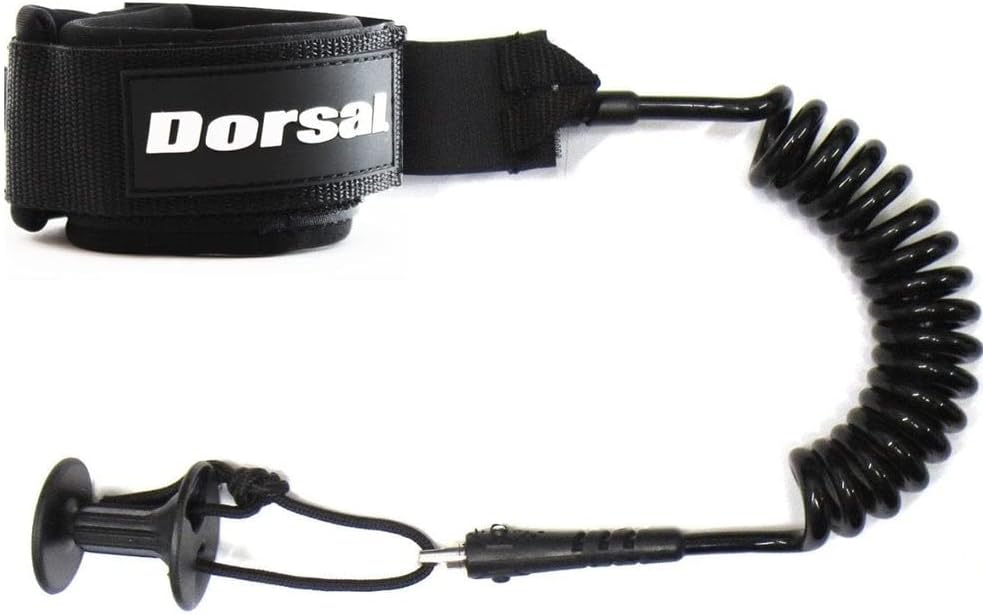 Premium (Boogie) Bodyboard Surf Wrist Coil Leash by DORSAL
