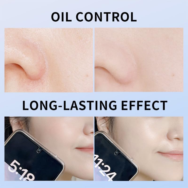 Amazon.com : Oil Control Face Pressed Powder，Waterproof Long