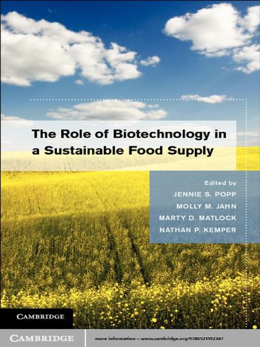 The Role of Biotechnology in a Sustainable Food Supply 1, Popp, Jennie ...