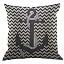 HGOD DESIGNS Burlap Linen Pillow Cover – Vintage Style 18x18 Inch Square Cushion Case - View #9