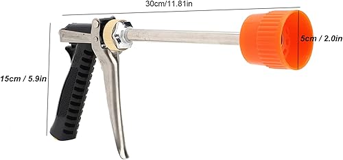 Miniatura 3 de DN10 G3/8 Pulverizador de pesticidas agrícola Pulverizador de pistola de pulverización de alta presión con accesorio de riego de varilla larga