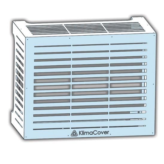 San Marco copri condizionatore esterno, copri condizionatore esterno fai da te Classic bianco, disponibile in varie misure, copri unità esterna condizionatore (M ( da 9000 o 12000 btu ))