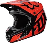 2017 Fox Racing V1 Race Helmet-Orange-L