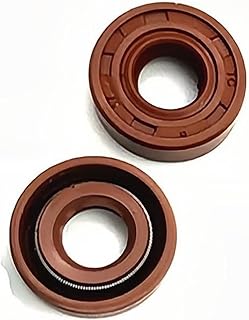 Seal Washer 2PCS FKM Shaft Oil Seal TC-14 * 20/22/23/24/25/26/27/28/29/30/32/35/40 * 5/6/7/8/10 FPM Covered Double Lip with Garter Spring Gasket Lip (Size : 14x25x5mm 2pcs)