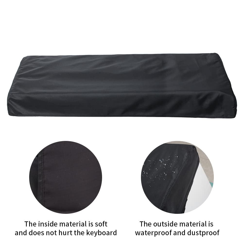 Newaner Housse de Protection pour Clavier Piano,Numérique Housse Protection Piano Antipoussière Couverture pour Yamaha Roland Casio(61 touches)