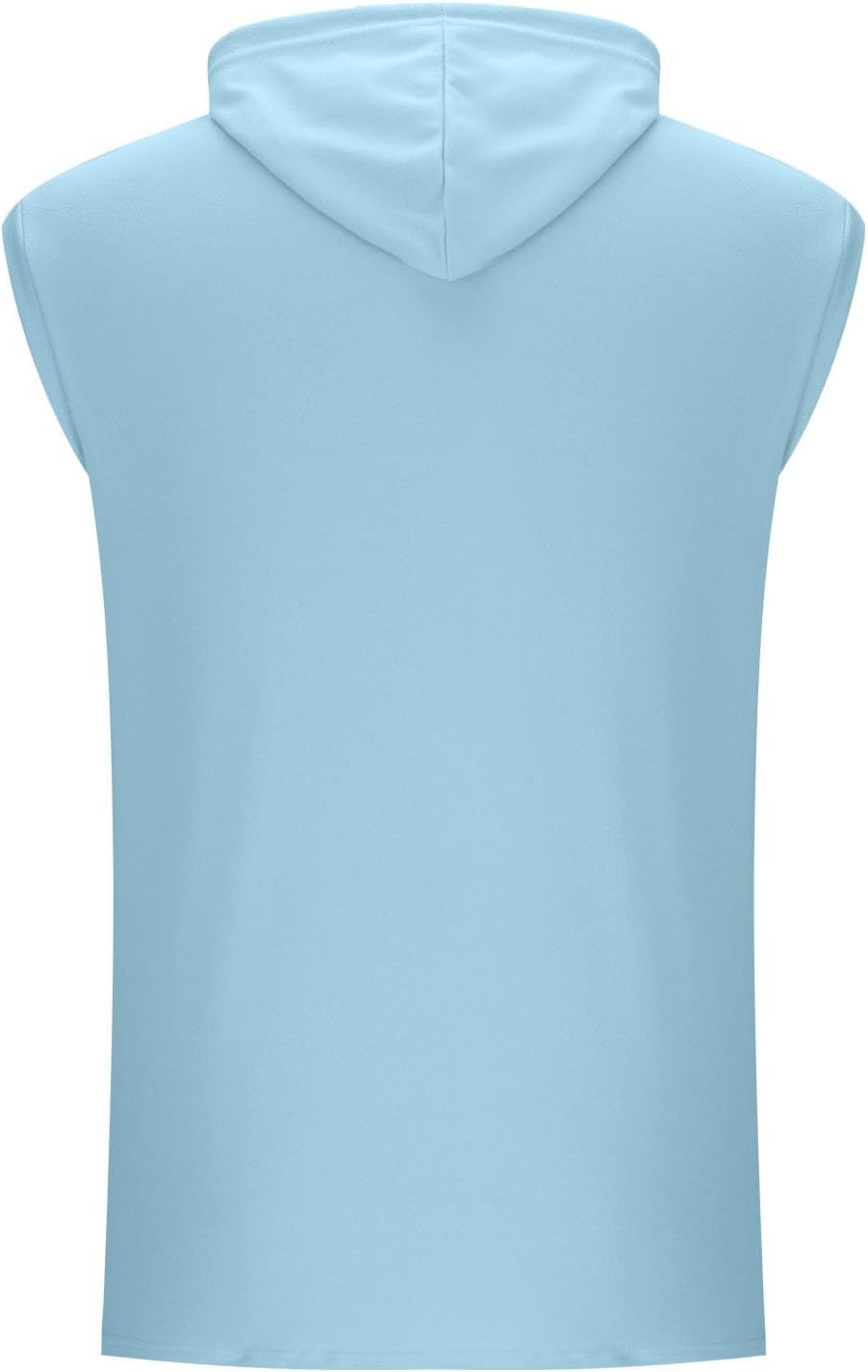 Sleeveless Hoodies Shirt for Men, Elastic Waist Sporty Tank Tops | Sleeveless Hoodies Shirt for Men, Elastic Waist Sporty Tank Tops
