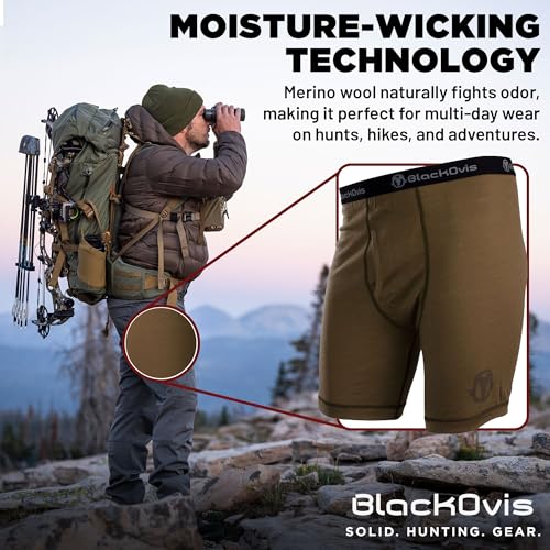 Venture Merino Boxer Brief - Reg - Kodiak - L2