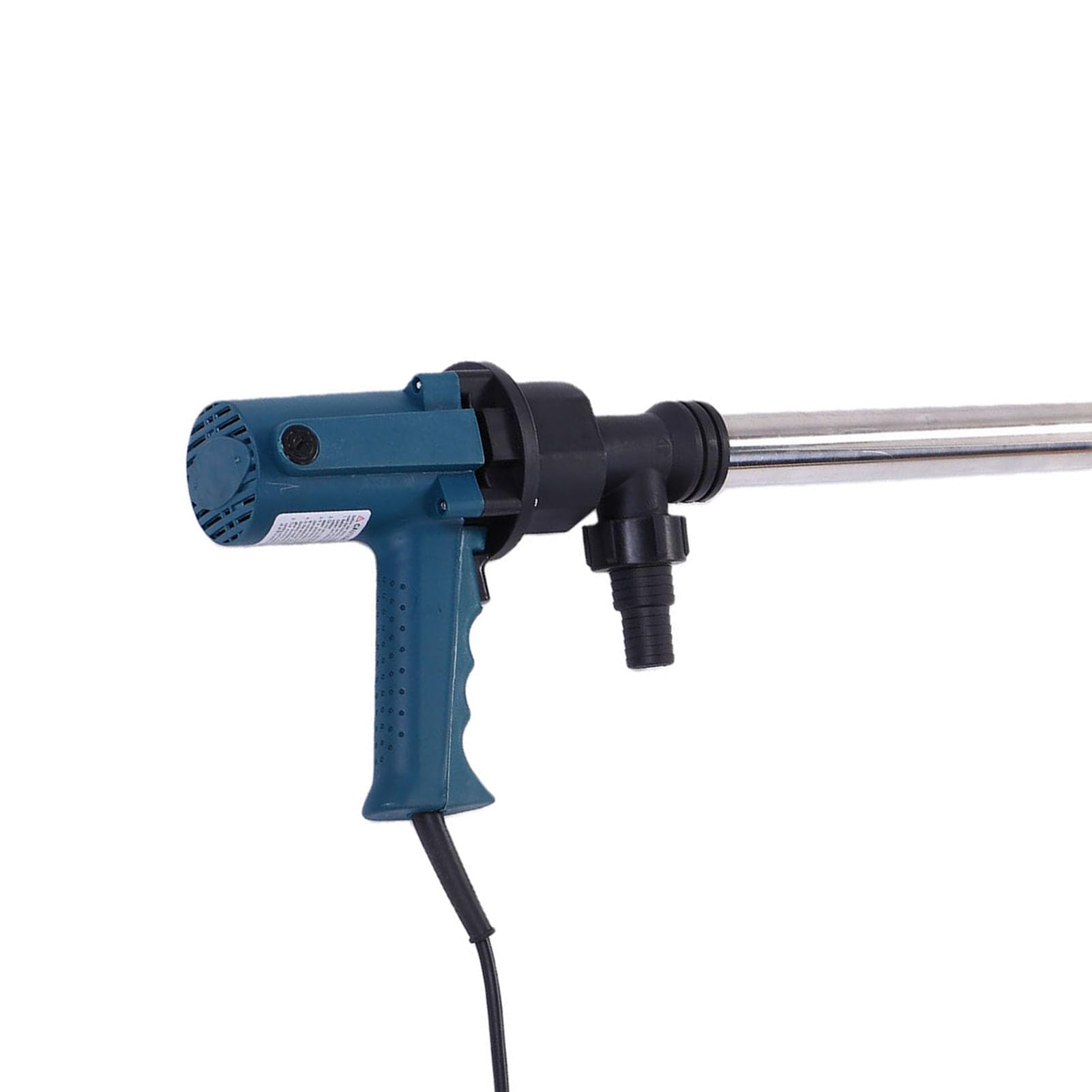 Annadue Bomba de Aceite Eléctrica, Bomba de Transferencia de Fluido Portátil con Tubo de Acero Inoxidable, de Eléctrica para Agua Lubricante Líquido de Baja Viscosidad, Extractor de Aceite de