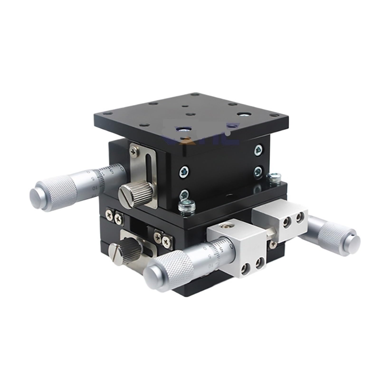 WNVXJGNSO Micrometer Sliding Table XYZ Axis 60mm LD60-LM LD60-CM LD60-RM Fine-Tuning Slide Table Manual Displacement Platform Linear Stage Slide Table Cross Rolle(LD60-RM)