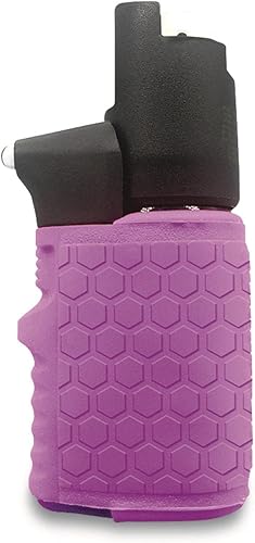 Miniatura 3 de Guard Dog - Linterna de spray de pimienta para perro, mini llavero de gas pimienta para defensa personal, equipo de defensa personal (blanco)