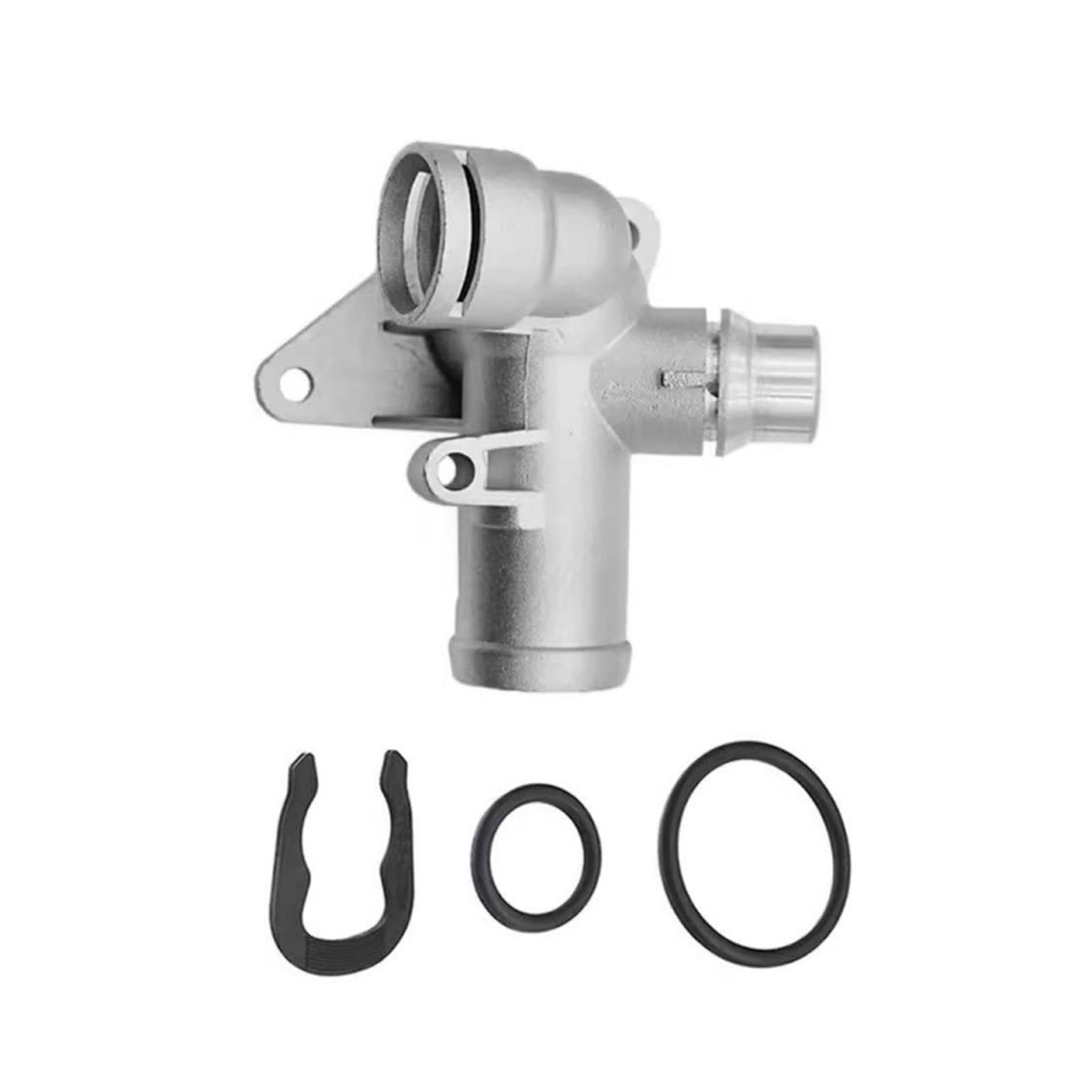 Yanzunlrn 06B121132b Three Way Water Pipe Joint High Aluminum Coolant Hose Flange With Precisely Fit And Leakproof Coolant Water Outlet Flange