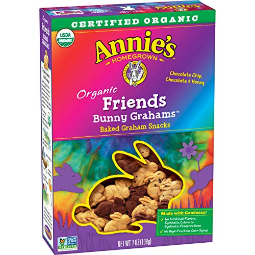 Annie's Organic Bunny Grahams Snacks - A Deliciously Sweet Treat for Friends!
