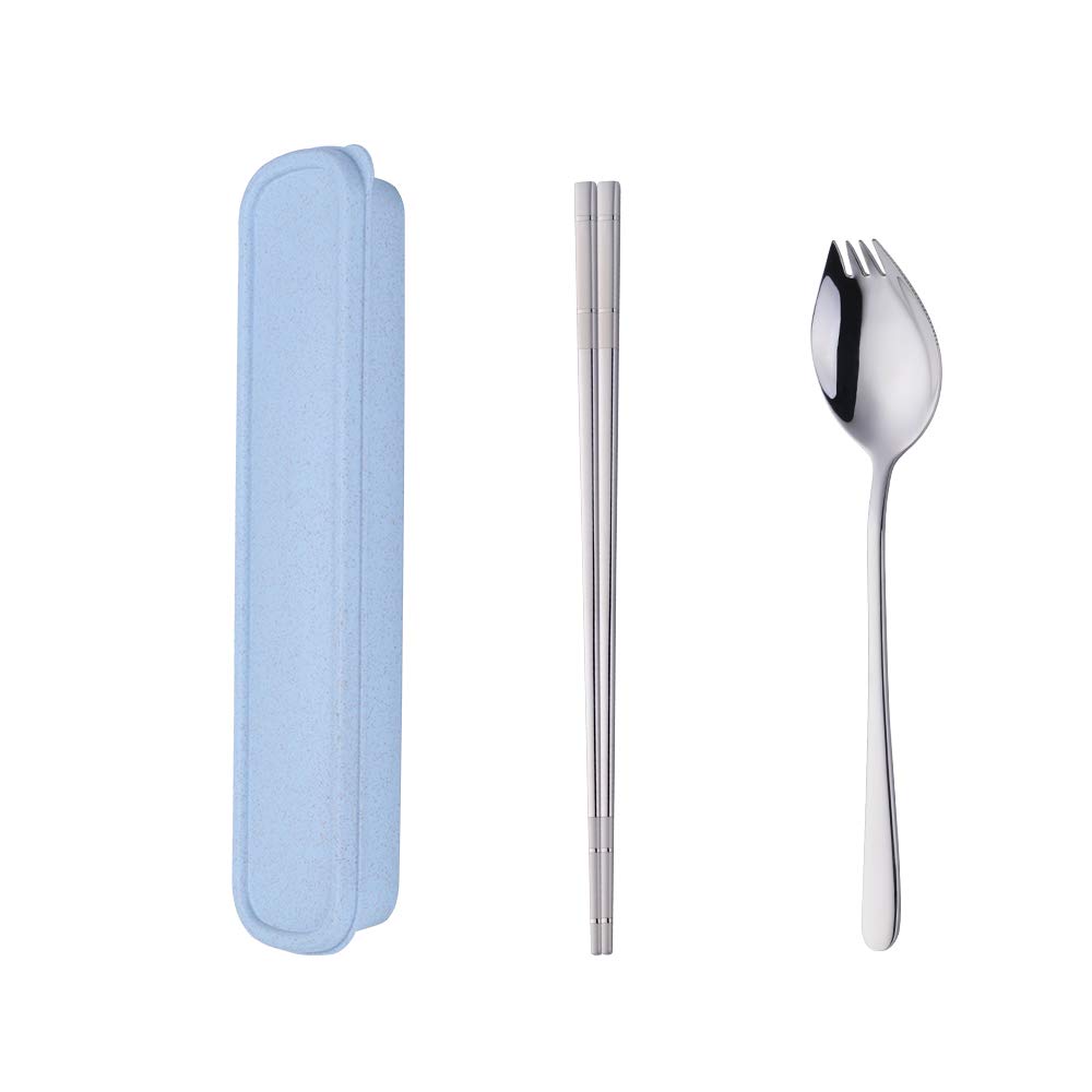 スプーンセット（ケース付き） Amazon.co.jp: Do Buy 箸 スプーン セット 収納ケース付き18-8