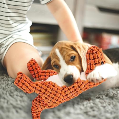 SNONESIY Robustes Unzerstörbares Dino-Hundespielzeug Kauspielzeug