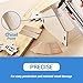 meite 23 Gauge Pin Nails, 1/2-Inch Micro Headless Piner Nails - Galvanized 23GA Pins Nails for Nail Gun, Ideal for Fine Woodworking and Trim Work (5 Boxes)