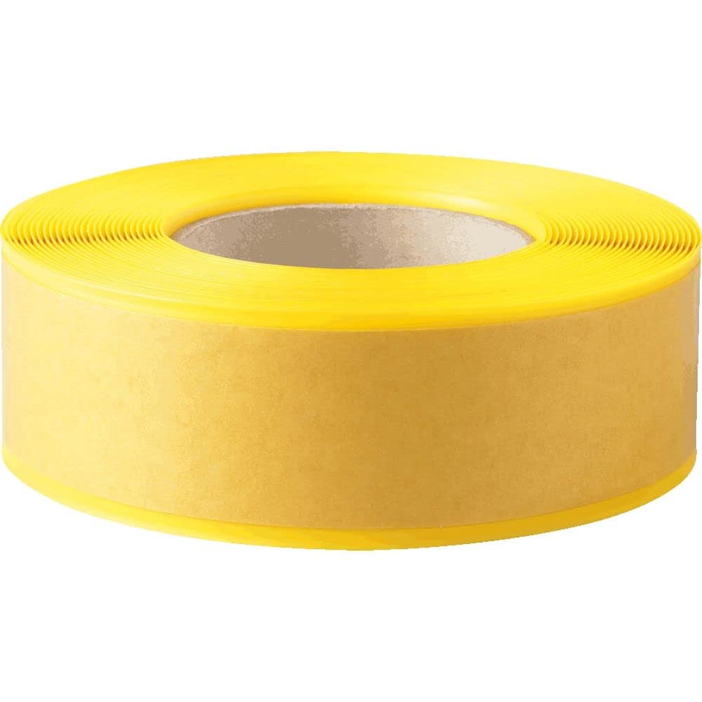 BIGPACK 5 x Bodenmarkierungsband Extra stark, gelb, PVC, 5 cm, 10 m/Rolle aus Folie, Art.-Nr. 609367 | Bodenmarkierungsband | Fahrbahnmarkierungsband | Warnmarkierungsband