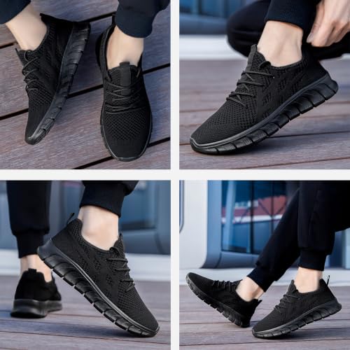 Image of Men Walking Running Tennis Sneakers Non Slip
