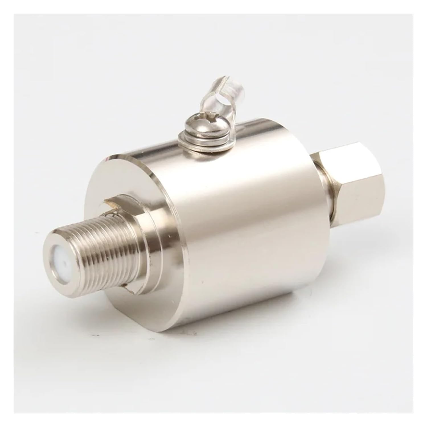 75 Ohm coaxial Surge Arrester/Surge Protector, F Female to F Male Connector(F M to F F)