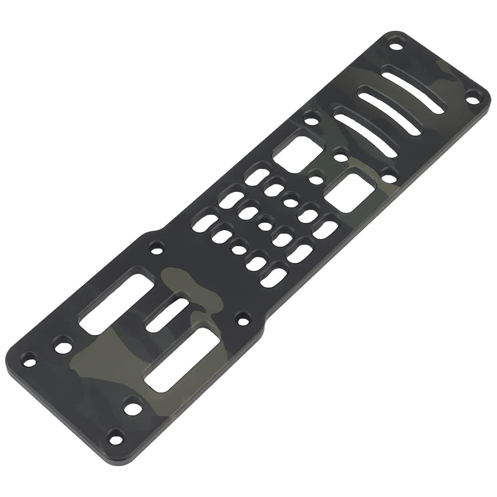Tactical Sinking Holster Leg Hanging Extension Plate Adjustable Metal Modular Holster Adaptor Leg Drop Organizer