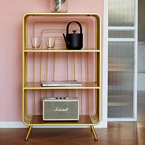 COLiJOL Boekenrek IJzeren Boekenplank Nachtkastje Vloerboek Stands Metalen Frame Grote Capaciteit Display Opbergplank… - Image 7