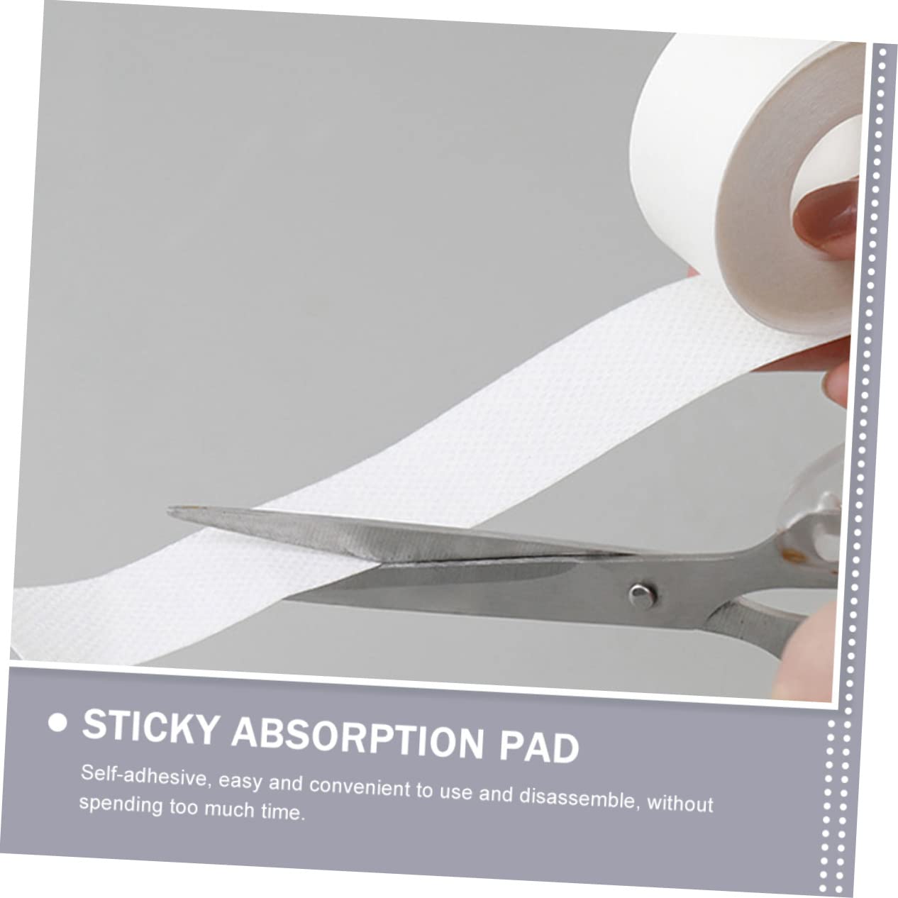 GALPADA 6 Pack Collar Protector Pads Sweat Absorbent Stickers for Hats Shirts Golf Tennis Baseball Sun Hats Adhesive Liner Easy to Peel and Stick