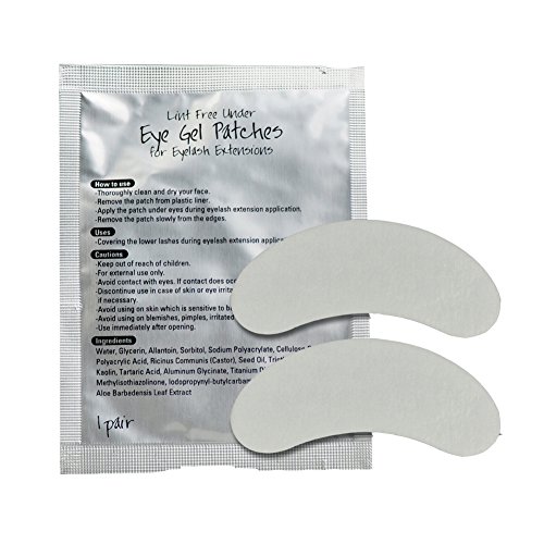 LASHVIEW Eyelash Extension Under Eye Patch Lint Free Eye Gel Pads 10Pairs/lot