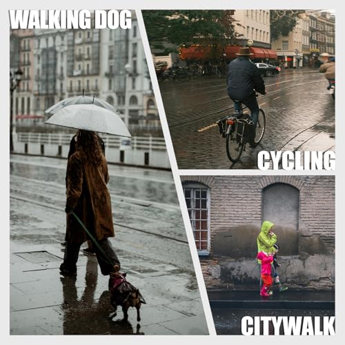 Image of Rizzon Rain Suit Jacket /Trouser for Men Women Waterproof Lightweight Rain Gear for Outdoor Farm Fishing Motorcycle