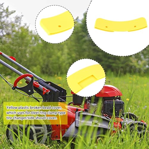 Image of Tire Shovel Plastic Sleeve, Nylon Tire Change Shovel Protector Yellow Bead Breaker Cover for Tyre Detachable Wheel Changing Machines